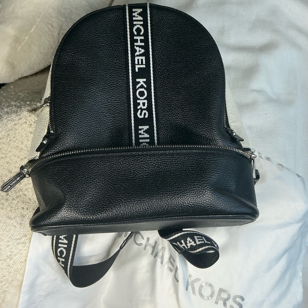 Michael Kors leather backpack